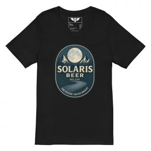 Solaris - Unisex Short Sleeve V-Neck T-Shirt