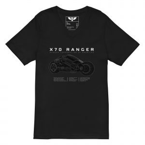 Ranger X70 - Unisex Short Sleeve V-Neck T-Shirt